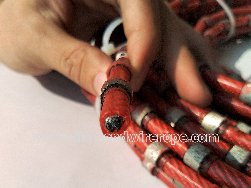 Diamond rope cutting wire with Wide Applicability and Flexibility
