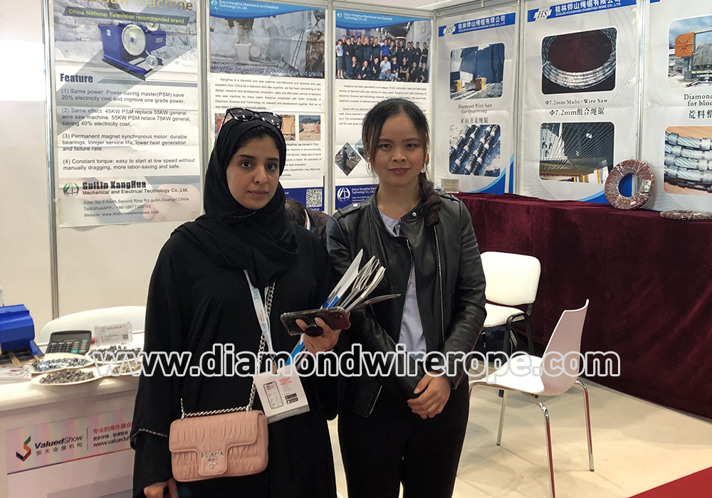 Diamond rope cutting wire is a  very high requirements for cutting tools