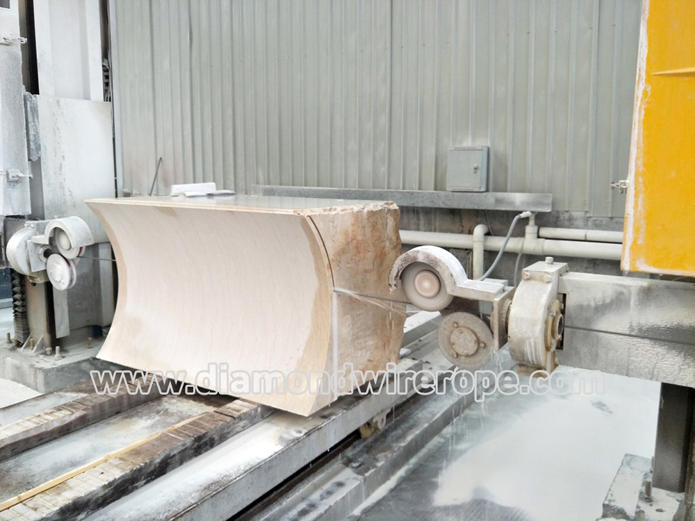 Wire Saw for profiling marble