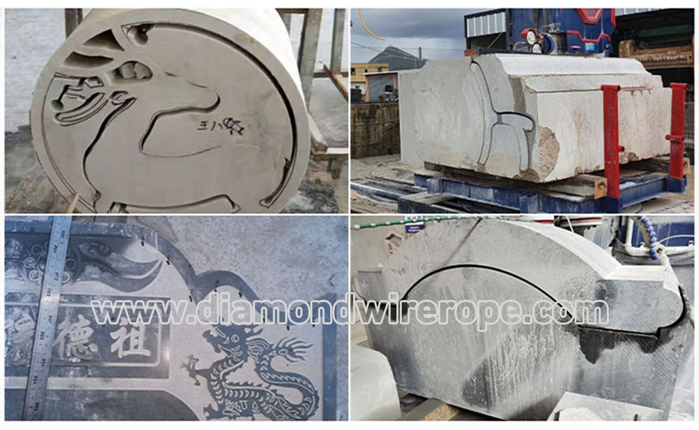 Wire Saw for profiling marble